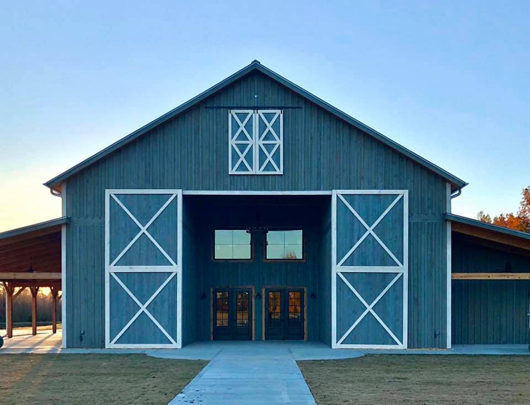The Rustic Barn at Half Moon Barn Exterior 4 - Blue Ridge Timberwrights Event Venues Gallery