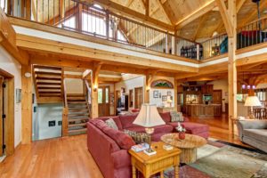 Timber Frame Great Room