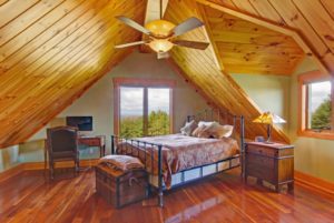 Timber Frame Bedroom