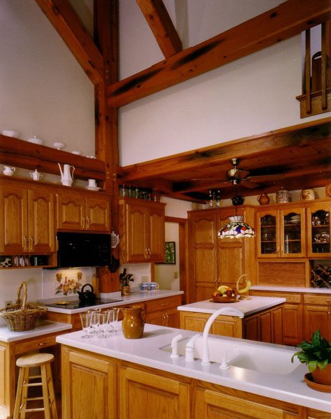 Timber Frame Kitchen