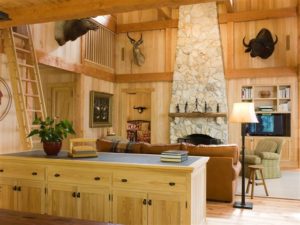 Timber Frame Living Room
