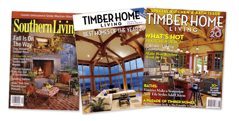 Blue Ridge Timberwrights - magazine covers